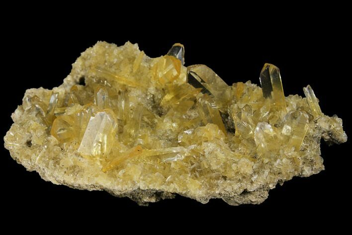 Selenite Crystal Cluster (Fluorescent) - Peru #108622